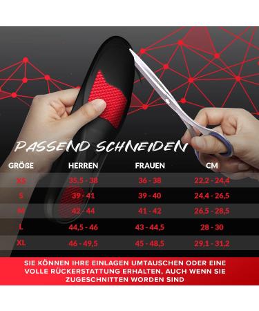 Premium Anti-Fatigue Shoe Inserts 2024 | Relief for Plantar Fasciitis & Flat Feet | Men & Women Insoles - High Arched Support (S: Men 7-8.5/Women 8-9.5) - Buy Online on GoSupps.com