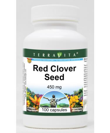 Red Clover Seed - 450 mg (100 Capsules ZIN: 518688) - 3 Pack