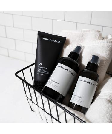 HOMMEFACE Daily Trio Skin Care Set for Men  3-Step Routine - Buy Online on GoSupps.com
