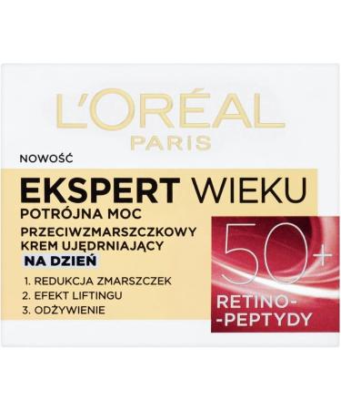  L'OR AL L'oreal Paris Age Specialist Anti-Wrinkle Firming Day Cream 50+ 50ml - Buy Online on GoSupps.com
