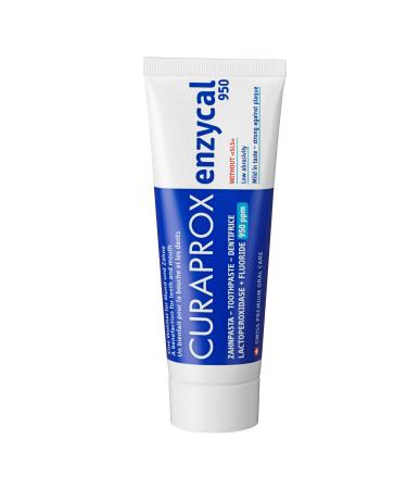 Curaprox Enzycal 950 PPM 75ml Toothpaste - Buy Online on GoSupps.com