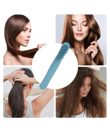 Premium Generic Scalp Massager Comb for Soft Healthy Hair - Gentle on Scalp Ideal for All Hair Types - Blue - Buy Online on GoSupps.com