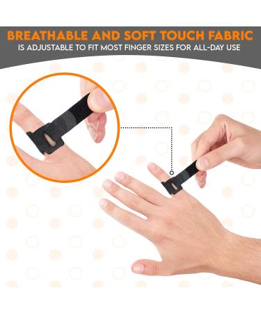 CTR Band Trigger Finger Splint - Support Brace for Curved, Bent, or Locked Fingers - Buy Online on GoSupps.com