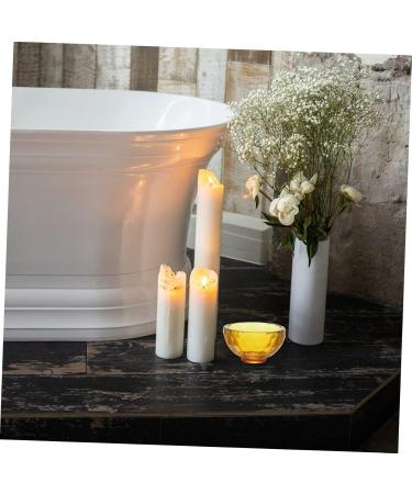 FOMIYES 4pcs Crystal Glass Bowl Altar Offering Bowl Water Bowl High Specification Synthetic Crystal Material - Buy Online on GoSupps.com