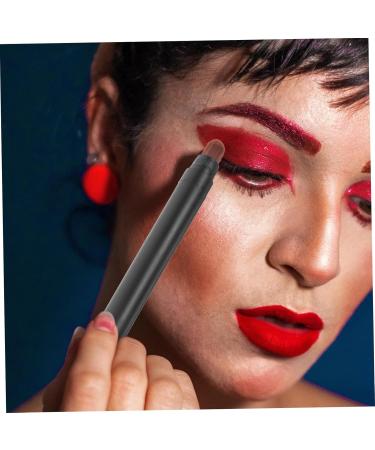 DRESSOOS Eyeshadow Brush Small Eyeshadow Eye for Makeup Eyeshadow Makeup Brushes Makeup Brushes Eyeshadow Abs 1 count (Pack of 1) Silver - Buy Online on GoSupps.com