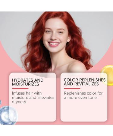 Red Hair Coverage Product Moisturizing Hair Red Color Repairing Conditioner Long Lasting Personal Care Products For Men Women Curly Style Dry Bathroom Home Travel Styl - Buy Online on GoSupps.com