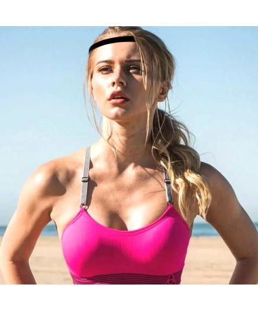 Non-Slip Elastic Sports Front Belts 5 Pack Hair Bands for Running Cycling Training & Yoga | Unisex Design - Buy Online on GoSupps.com