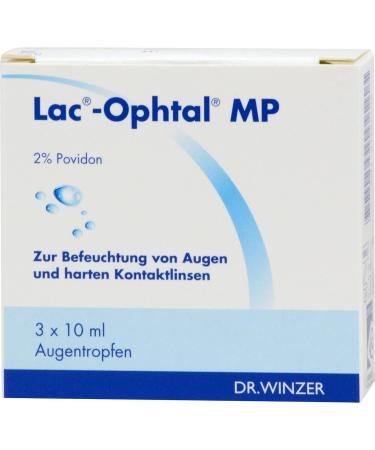 LAC-OHTAL MP Eye Drops (3x10 ml) - Hydrating & Soothing Eye Care | International Shipping Available - Buy Online on GoSupps.com