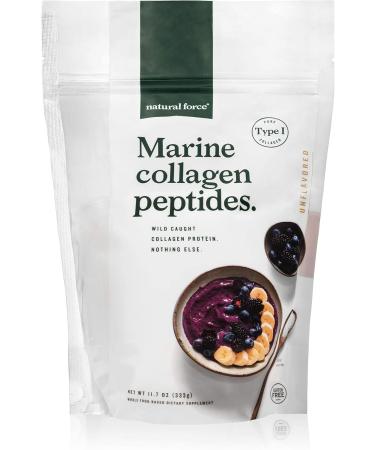 Natural Force Grass Fed Organic Whey Protein Powder Unflavored - 16 oz Organic Clean Collagen Peptides Powder Unflavored 32oz - Buy Online on GoSupps.com