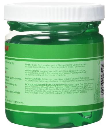 Clubman Styling Gel 16 oz - Professional Hair Styling Product - Buy Online on GoSupps.com