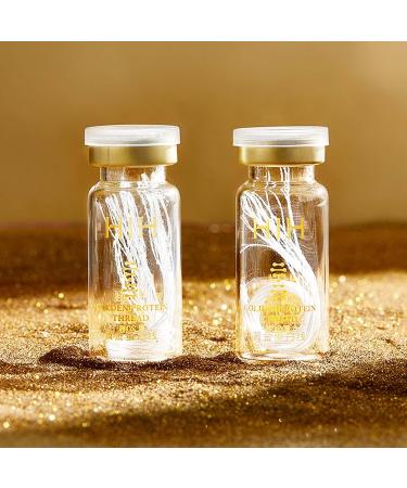 KELOC 5 Pcs Golden Face Peptide Protein Nourishing 20 Pieces for Women and Girls Line Lift Absorbable Thread for Skin Care Line Lift 5 Pcs Protein Line Individual Box - Buy Online on GoSupps.com