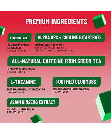Focus by ADVANCED | NooLVL Formula for Mental Clarity & Energy | Sugar Free (SirD s Sour Watermelon) - 40 Servings - Buy Online on GoSupps.com