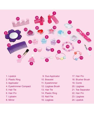 Accentra Princess Calendar for Girls | 24 Stylish Makeup & Jewelry Gifts | Perfect Advent Countdown - Buy Online on GoSupps.com