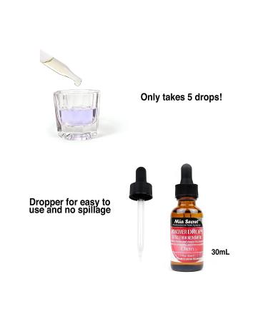 Mia Secret Peach Scent Monomer Drops 1oz - Odor Neutralizer for Liquid Acrylic Monomer - Buy Online on GoSupps.com