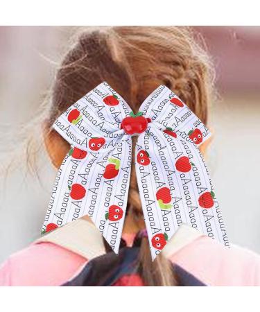 Hair Bow Barrettes | Bow Cartoon Hair Barrettes - Chic Hair Accessories Portable Barrettes for Students - Buy Online on GoSupps.com