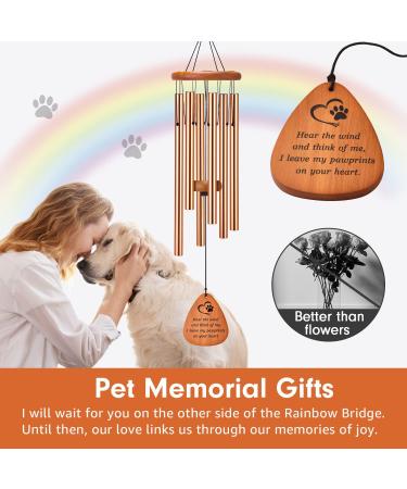 AMBOBE Pet Memorial Wind Chime - Thoughtful Gift for Grieving Pet Owners - Buy Online on GoSupps.com