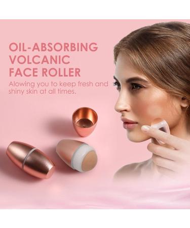 Face Oil Control Tool Reusable Facial Skincare Tool Oil-Absorbing Volcanic Stone Face Roller Smoother Easier Facial Excess Oil Blotting Tool Ball Design Long Service Life for Home Travel Iu - Buy Online on GoSupps.com