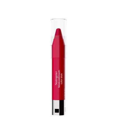 Neutrogena MoistureSmooth Color Stick for Lips  Moisturizing and Conditioning Lipstick with a Balm-Like Formula  Nourishing Shea Butter and Fruit Extracts  150 Cherry Pink.011 oz Cherry Pink 0.11 Ounce (Pack of 1) - Buy Online on GoSupps.com