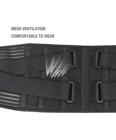 XWSM Lumbar Belt for Men & Women - Lumbosacral Back Support Girdle for Pain Relief | Ergonomic Waist Support (Size: L) - Buy Online on GoSupps.com