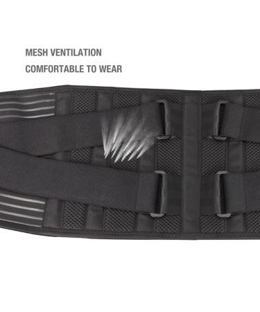 Buy Ergonomic Lumbar Support Belt for Men & Women | Lumbosacral Back Brace for Lower Back Pain Relief - Large Size - Buy Online on GoSupps.com