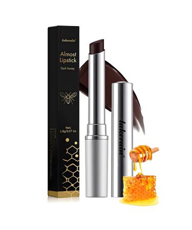 Honey Lipstick Moisturizing Lip Balm - Natural Hydrating Lip Color That Enhances Makeup Looks - Sheer Finish with Black Cherry Tint Keeps Lips Soft Supple and Protected for Everyday Use 1