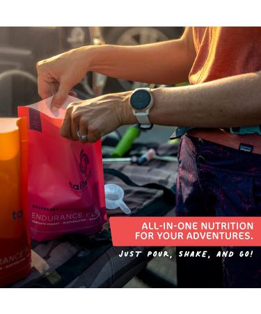 Tailwind Nutrition Endurance Fuel Caffeine Drink Mix - Raspberry Buzz | 50 Servings, Non-GMO, Vegan, Gluten-Free - Buy Online on GoSupps.com