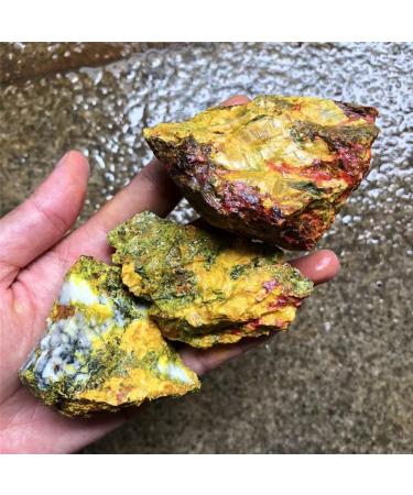 1pc Natural Orange Rough Realgar Raw Stone Quartz Crystal Specimen Home Decoration Ornaments 4-6cm - (Color: 4-6cm Size: 1pcs) Natural Stones and Minerals - Buy Online on GoSupps.com