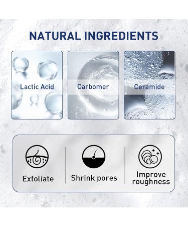 Mousse Exfoliante Douce - Nettoyage En Profondeur Des Pores Contr le Du S bum limination Points Noirs Et Peaux Mortes Lutte Contre L'acn Nettoyant Hydratant For Le Visage(1PCS) 1 g (Lot de 1) - Buy Online on GoSupps.com