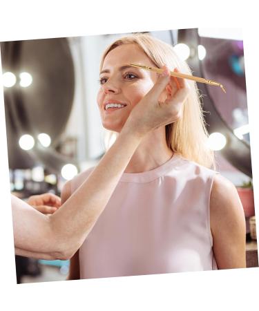 Beavorty 3 Pcs eyeliner sharpener eyeliner pen eyeliner brush Bamboo Brush Straight Bent Angled Brush mediumx3pcs As Shownx3pcs - Buy Online on GoSupps.com