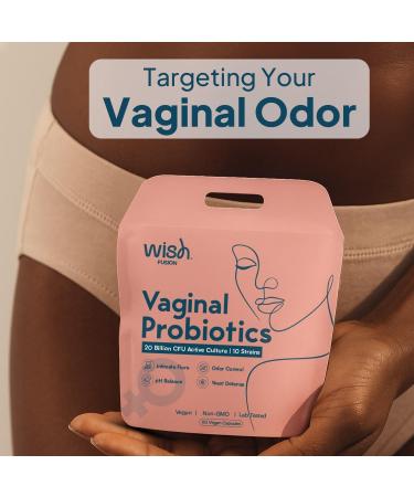 Probiotics for Women Vaginal Health 20 Billion CFU Vaginal Probiotics pH Balance Yeast & Odor Support Women s Flora & UTI Defense 10 Strain Probiotic Blend Non-GMO Vegan 60 Capsules - Buy Online on GoSupps.com