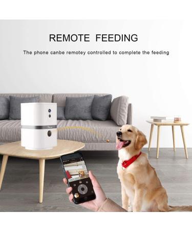 SKYMEE Petalk AI II: WiFi Dog Camera with Treat Dispenser, 180 PTZ, Night Vision - Alexa Compatible - Buy Online on GoSupps.com