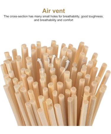 Jackfru 100 Pcs Reed Diffuser Sticks | 3mm x 30cm Rattan Peddigrohr for Room Fragrance - Ideal Replacement for Home & International Shipping - Buy Online on GoSupps.com