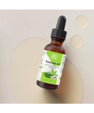 Relaxcation Soursop Oil 100% Pure Cold Pressed Graviola Guanabana Seed Oil Virgin & Unrefined Lightweight Skin Extract for Face Body & Massage (0.5 oz) 0.5 Fl Oz (Pack of 1) - Buy Online on GoSupps.com