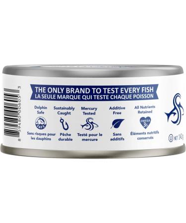 Safe Catch Wild Albacore Tuna Canned Low Mercury Can Tuna Fish Steak Gluten-Free Keto Food Non-GMO Kosher Paleo-Friendly High Protein Every Can Of Tuna Is Tested No Water Oil Tuna Pack of 12 5oz Original 142 g (Pack of 12) - Buy Online on GoSupps.com