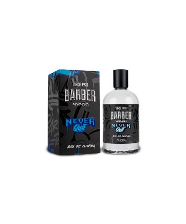 BARBER MARMARA NEVER QUIT Eau de Parfum Natural Spray Men 100 ml - Men's Perfume - Men's Perfume - Perfume - Intensive Long-Lasting Fragrance - Men's Perfume - Fresh Woody Fragrance