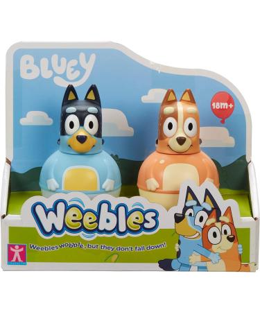 Buy Weebles Bluey & Chilli Mum Toy - Fun & Safe for Kids 1+ | International Shipping Available - Buy Online on GoSupps.com