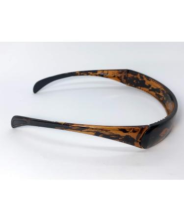 SqHair Hinged Headband fits like sunglasses providing lift and style without giving you a headache Band (Tortoise) Tortoise One Size (Pack of 1)