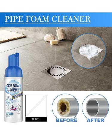 Drain Pipe Foam Cleaner Pipe Dredge Deodorant Clog Remover Quick Foaming Toilet Cleaner for Shower/Kitchen/Drain Sink (5PCS) - Buy Online on GoSupps.com