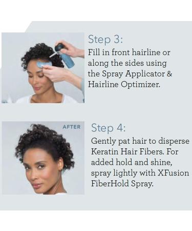 XFusion Keratin Hair Fibers - Light Brown | Instantly Conceals Thinning Hair - Buy Online on GoSupps.com