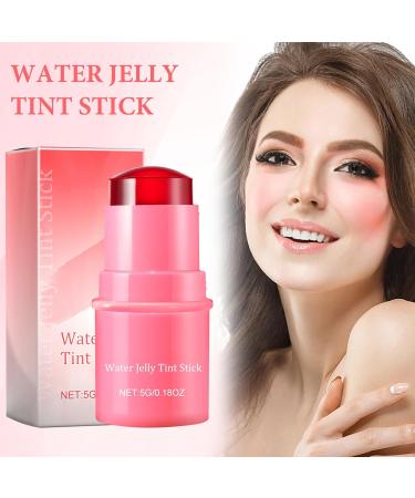 Makeup Lip Tint Milk Jelly Tint Milk Jelly Blush Stick Sheer Lip and Cheek Tint for Natural Long-Lasting Matte Moisturizing(Red+Pink) - Buy Online on GoSupps.com