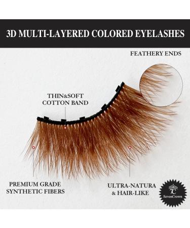 Colorful Magnetic Eyelashes for Halloween & Cosplay - 10 Pairs Cat Eye Lashes with Eyeliner | Vegan & Cruelty-Free - Buy Online on GoSupps.com