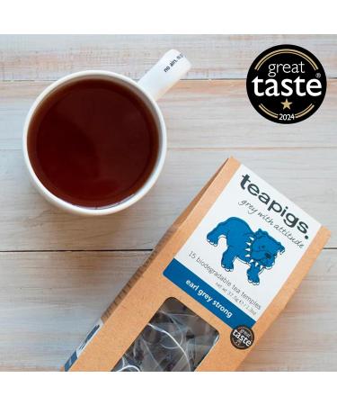  Teapigs teapigs Tea Bags Earl Grey Strong Black 50 Bags 250g - Buy Online on GoSupps.com