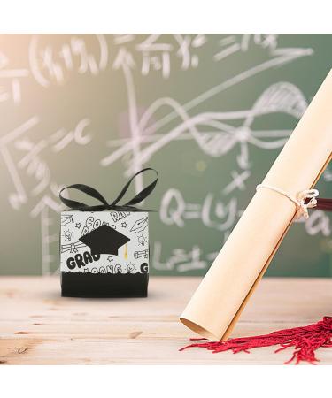 Alipis Graduation Candy Square Box: 10pcs Graduation Candy Box Graduation Party Favors Graduation Gift Box Paper Candy Boxes - Buy Online on GoSupps.com