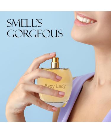 Women's Delilah&Sexy Lady Perfume Set Romantic Floral Scent Eau De Parfum Spray for Women 3.4 Fl Oz Each Bottle Daily Used Fragrance - Buy Online on GoSupps.com