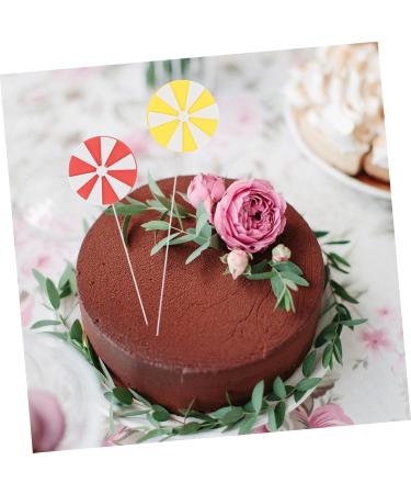 Alipis 72 Pcs Lollipop Plugin Fake Lollipop Candy Themed Hamster Carrier Foam Birthday Cake Child Dessert - Buy Online on GoSupps.com