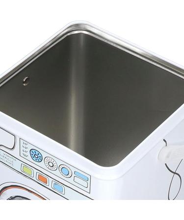 Powdered Laundry Detergent Container Other Art Supplies with Lid Large Capacity Washing Machine Modeling with Perspective Window for Storage Storage Box Machine Packing Box - Buy Online on GoSupps.com