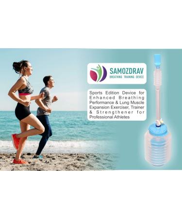 Natural Lung Expansion& Mucus Device|Breathing Exerciser|Cleanse Therapy Aid Improves Sleep & Fitness |Treatment for COPD Asthma Bronchitis Cystic Fibrosis Pulmonary&Smoker Relief (Standard) - Buy Online on GoSupps.com