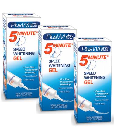 Plus White Premier 5 Minute Speed Whitening Gel (Pack of 3) 2 Ounce (Pack of 3)