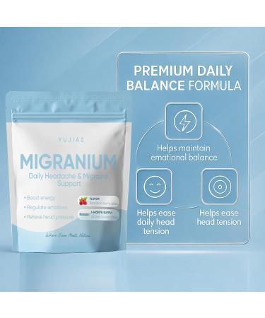 Relief Head & Neurological Comfort Support Powder Magnesium Glycinate Riboflavin (B2) CoQ10 Vitamin D & B-Complex Natural Daily Wellness Formula 30 Servings - Buy Online on GoSupps.com