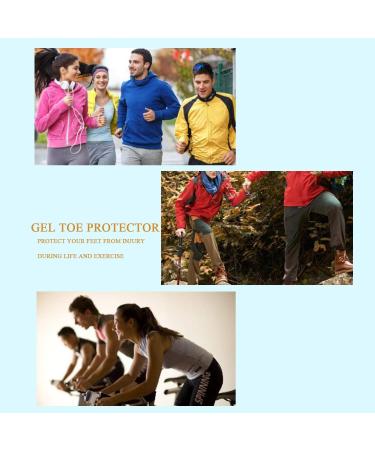 4 Pieces Broken Toe Wraps - Cushioned Toe Splint & Hammer Toe Straightener for Injury Relief - Buy Online on GoSupps.com